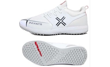 Payntr V Classic White Cricket Shoes 