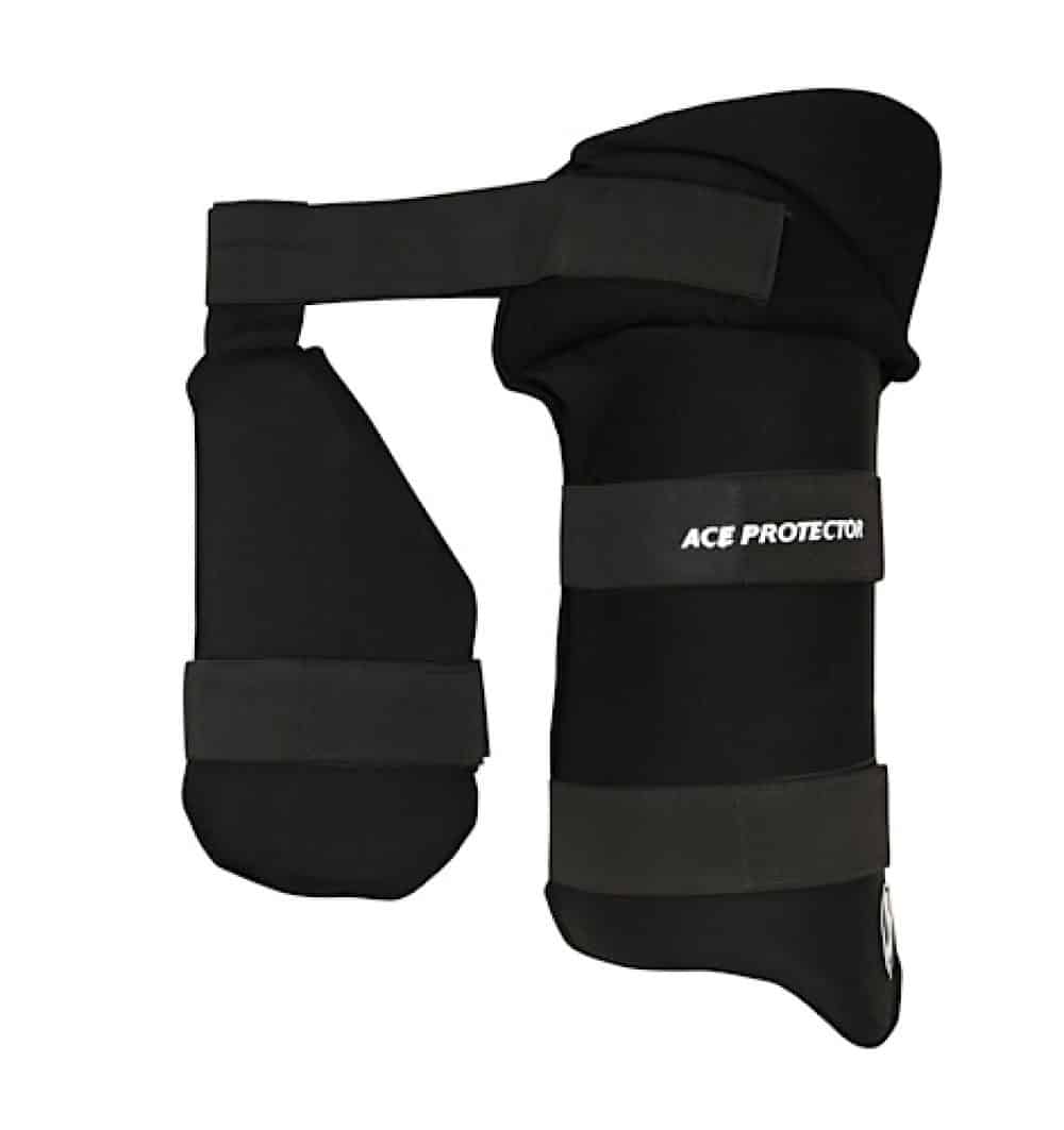 SG Ace Protector Black Thigh Guard