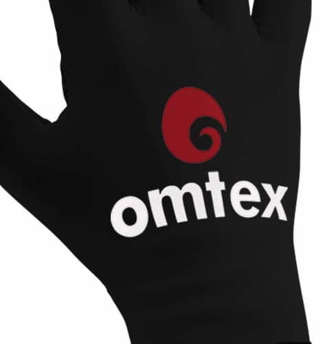 Omtex Cricket Catching Black Gloves 2.0