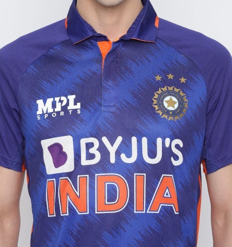 Bliksem creëren Heerlijk India Official ODI Jersey Replica | India Cricket Fan Jersey