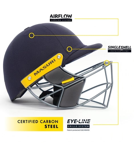 Masuri E Line Steel Helmet