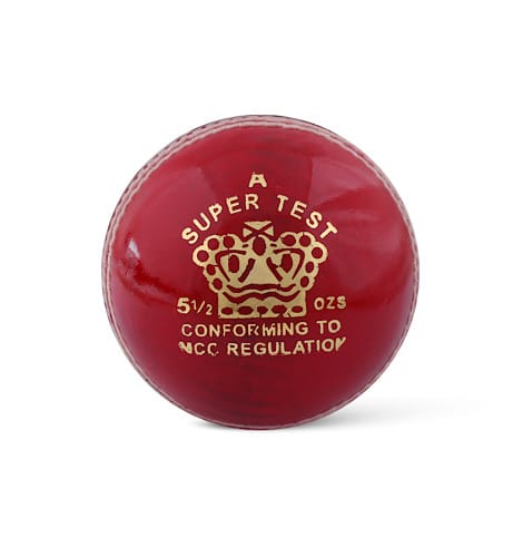 CA Super Test Red Leather Ball