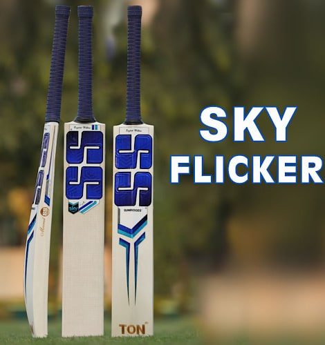 SS sky flicker cricket bat