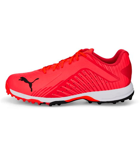 PUMA 22 FH Rubber Poppy Red Cricket Shoes