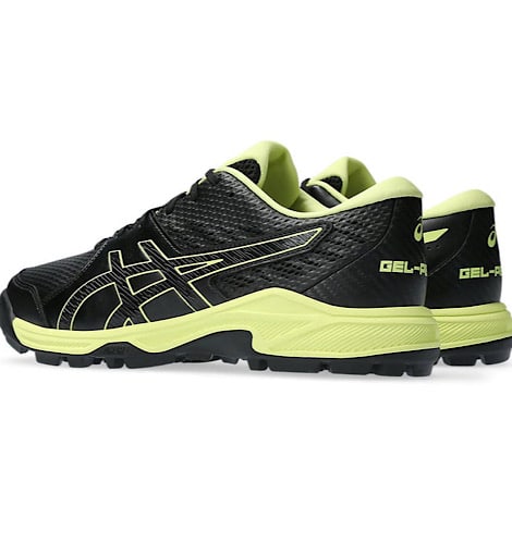 Asics Gel-Peake 2 Black Glow Yellow Cricket Shoes