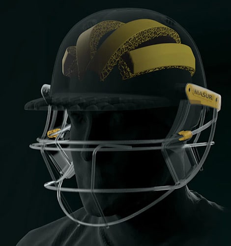 Masuri TrueFit 3D E-Line Titanium Helmet
