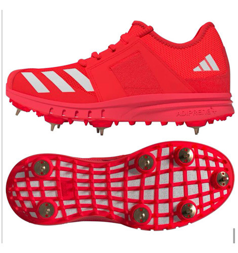 Adidas Howzat Lucid Red Cricket Shoes