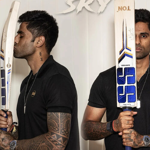 Suryakumar Yadav bat collection