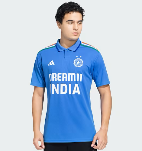 India Cricket One Day International Fan Jersey