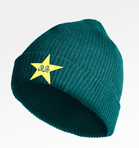 Pakistan Beanie Cap Star Logo