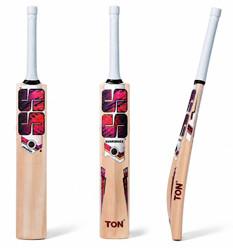 SS Orange Cricket Bat