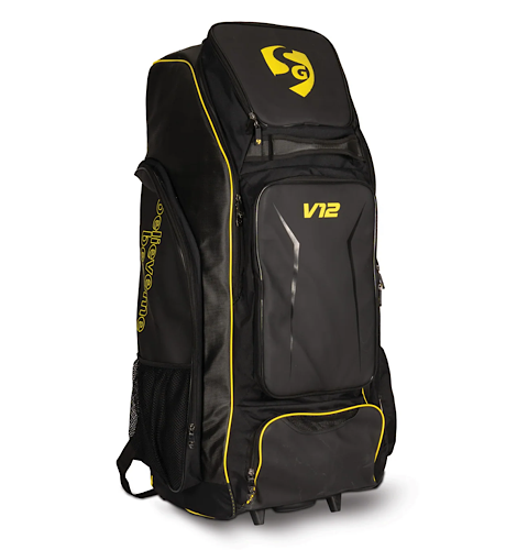 SG V12 Wheelie Duffle Cricket Kit Bag