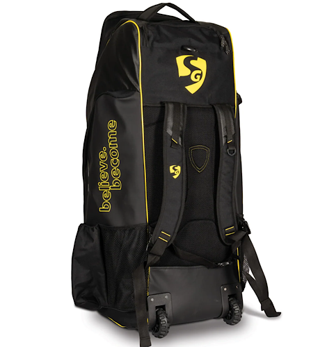 SG V12 Wheelie Duffle Cricket Kit Bag